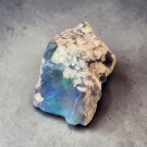 Opal, svart fra Etiopia Rå 1,27 gram, AAA-kvalitet thumbnail