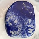 Lapis Lazuli flat lommestein 40 mm AA-kvalitet thumbnail