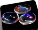 Kvarts, Mystic Rainbow (Syntetisk) CAB ca 1 cm AAA-kvalitet thumbnail