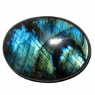 Labradoritt oval cabochon 10-20 gram  AAA+ kvalitet thumbnail