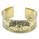 Tibetan Mantra armbånd messing - Tree of Life thumbnail