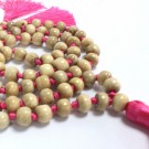 Bali Tassel beadskjede, rosa thumbnail