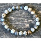 Armbånd med 8 mm Opal, dendritic (Mose) AAA-kvalitet thumbnail