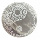 Selenitt, hvit charging plate yin og yang, 18 cm thumbnail