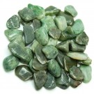 Jade, nefritt grønn Tromlet Medium AAA-kvalitet thumbnail