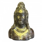 Buddha hode i terracotta 20 cm, brun thumbnail