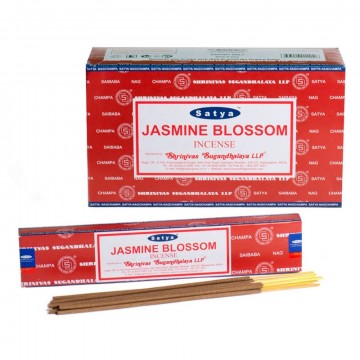Satya røkelsespinner Jasmin blossom, 15 gram