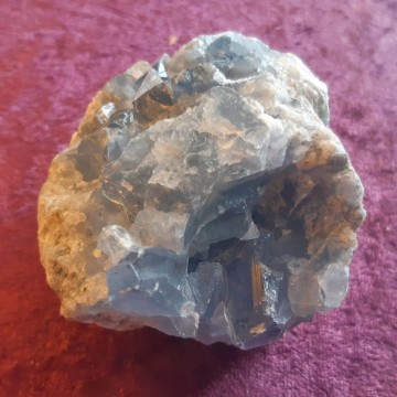 Celestin klynge 574 gram AA-kvalitet