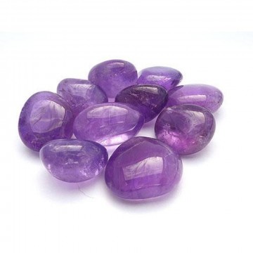Ametyst fra Brasil Tromlet Medium/Stor AAA-kvalitet 500 gram