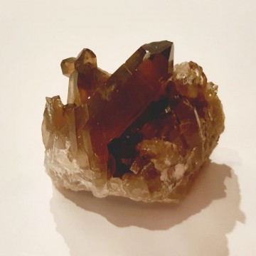 Røykkvarts klynge 235 gram AAA-kvalitet