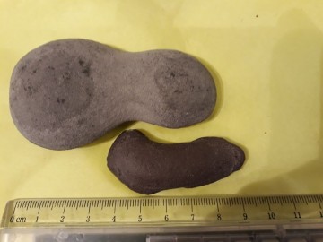 Moqui Marbles hann + hunn ekstra stor (7-10 cm)