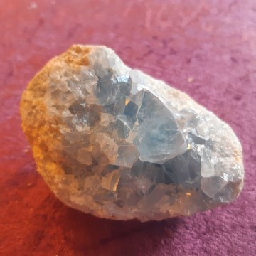 Celestin klynge 649 gram AA-kvalitet
