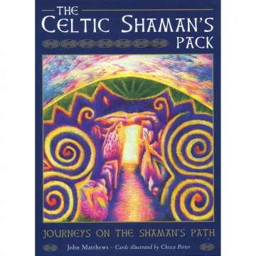The Celtic Shamans Pack bok og Oracle kort av John Matthews