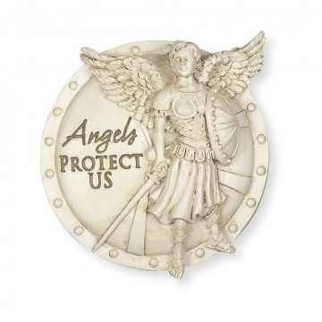Protect Us Archangel Michael Visor Clip