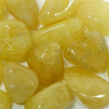 Danburitt, gul Tromlet Medium AAA-kvalitet