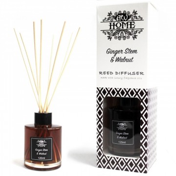 Reed Diffuser - Ginger Stem & Walnut 