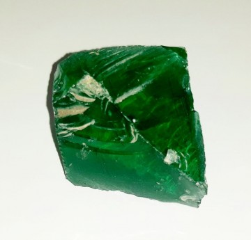 Obsidian, grønn ekte Rå 108 gram AAA-kvalitet