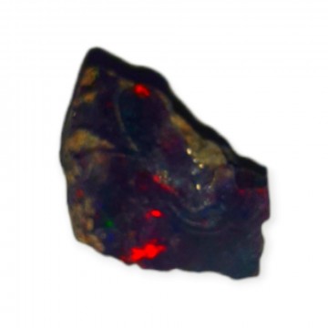 Opal, svart fra Etiopia Rå 0,71 gram AAA-kvalitet