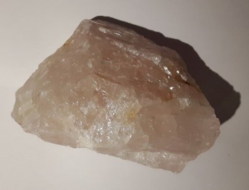 Rosenkvarts rå 856 gram AA-kvalitet