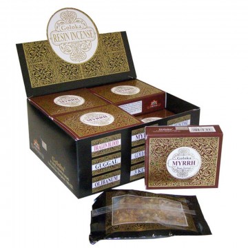 Myrrh Resin harpiks røkelse fra Goloka, 50 gram