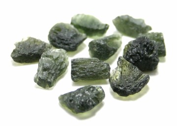 Moldavitt Rå 20-25 mm, 2,5-3,0 gram AAA-kvalitet