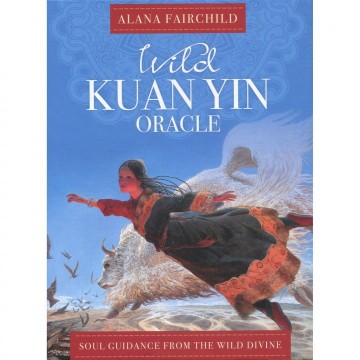 Wild Kuan Yin (ny utgave) Orakel kort engelske av Alana Fairchild