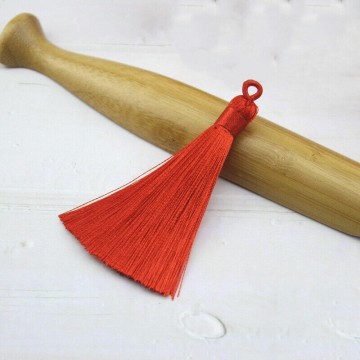 Dusk (Tassel) 8 cm, rød
