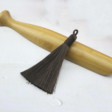 Dusk (Tassel) 8 cm, mørk brun