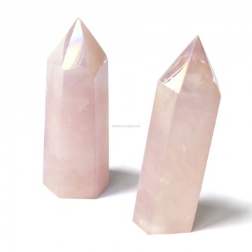 Angel aura Rosenkvarts generator 5-7 cm AAA-kvalitet