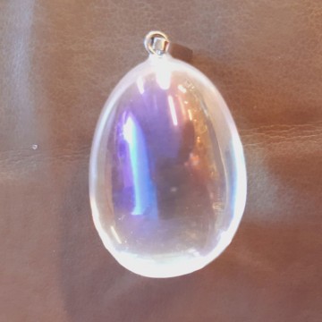 Angel Aura kvarts dråpe 3 cm