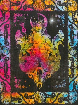Håndlagde Mandala pledd, Mermaid