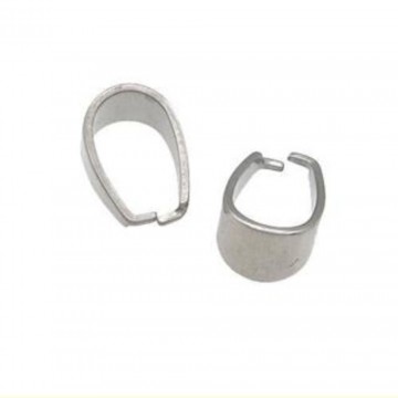 Hempe for øyefeste, rustfritt stål, 7 x 11 mm, 10 stk