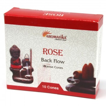 Aromatica Back Flow røkelse Rose