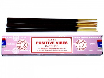 Satya røkelsespinner Positive Vibes, 15 gram