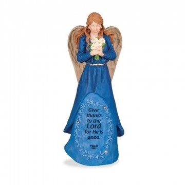 Thanks to the Lord for He is good Angel 14 cm