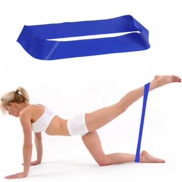 Yoga strikk elastisk blå 0,7 mm, 7,0-9,0 kilo
