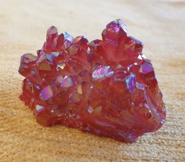 Ruby Aura Kvarts 43 gram