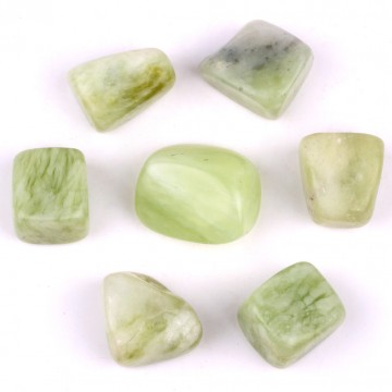 Jade, grønn New Tromlet Liten/Medium AAA-kvalitet