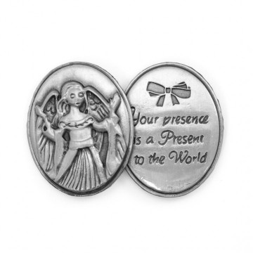 AngelStar Inspirational Token - Your Presence is a Present to the World