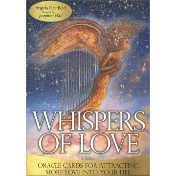 Whispers of Love Orakel kort engelske av Angela Hartfield