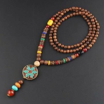 Mala Nepal Buddhist Nepalese Sunflower