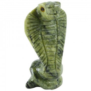 Slange i Serpentin 3 cm