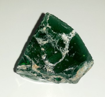Obsidian, grønn ekte Rå 134 gram AAA-kvalitet