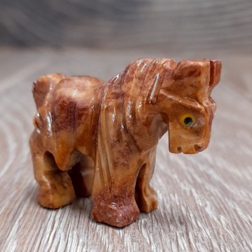 Hest i Soapstone 3,5 cm