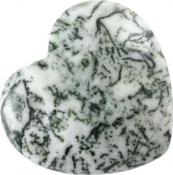 Agat, tre hjerte 4,2 cm