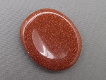 Stjernestein, rød (Syntetisk) bekymringssten 40 mm