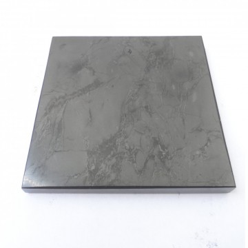 Shungitt plate (Tile) 10 x 10 cm