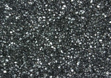 Onyx, svart chips (250 gram) 4-8 mm