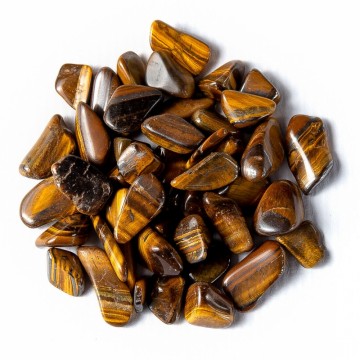 Tigerøye, gyllen fra Sør-Afrika Tromlet Medium AAA-kvalitet 500 gram