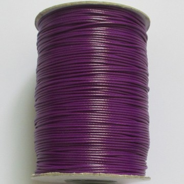 Vokset tråd, 1,0 mm, 170 meter, fiolett